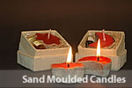Sand Moulded Candles